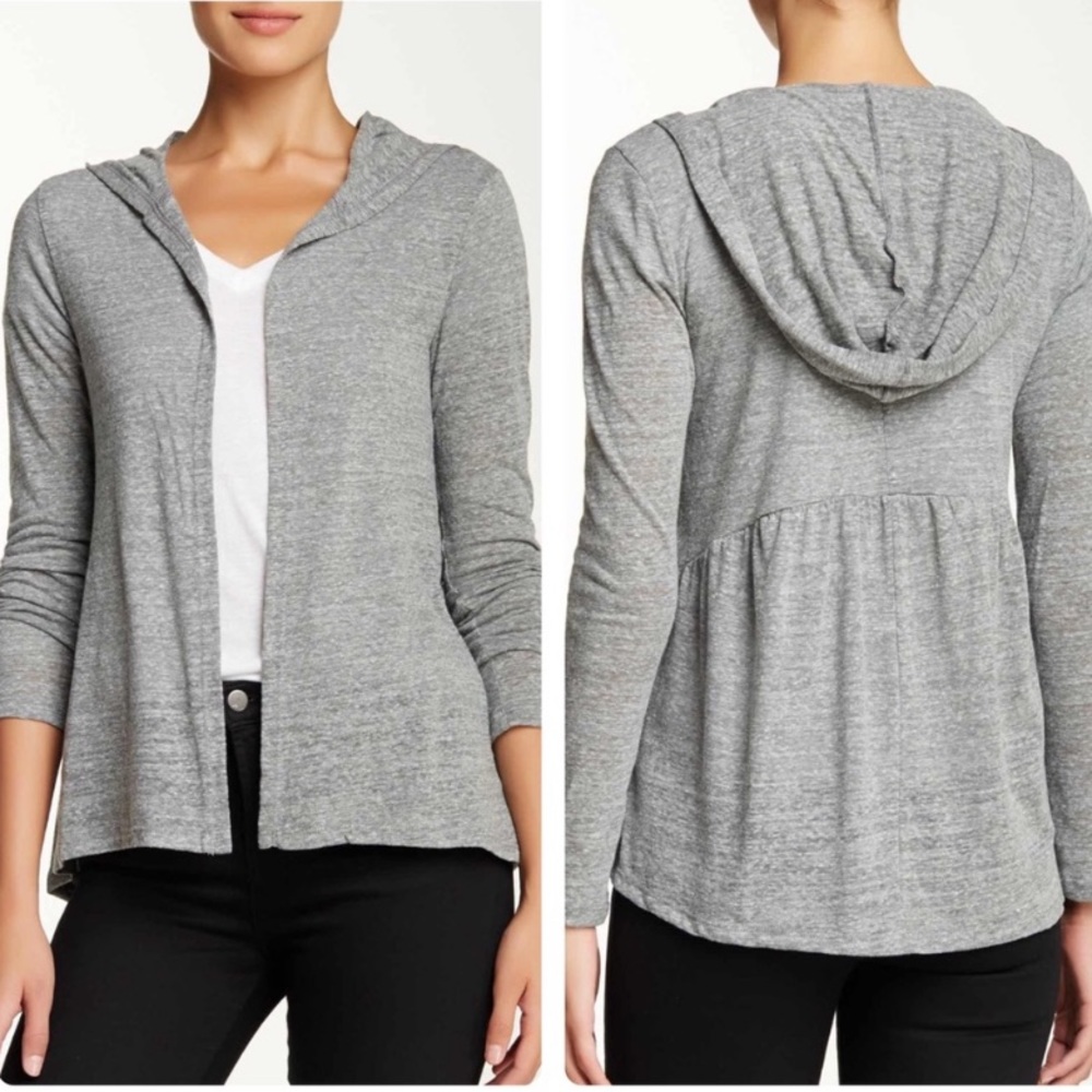 Nordstrom Abound Hooded Lightweight Cardigan